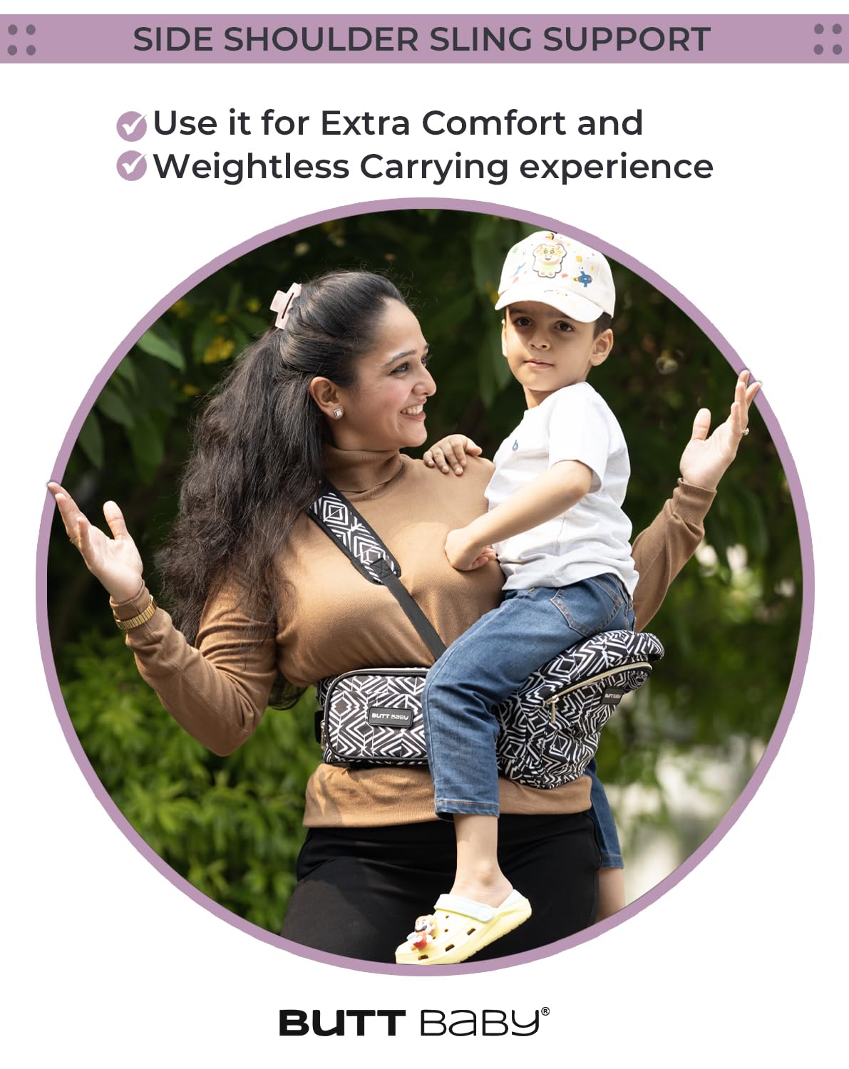 Butt Baby Ergonomic Hip & Waist Seat Carrier view 5