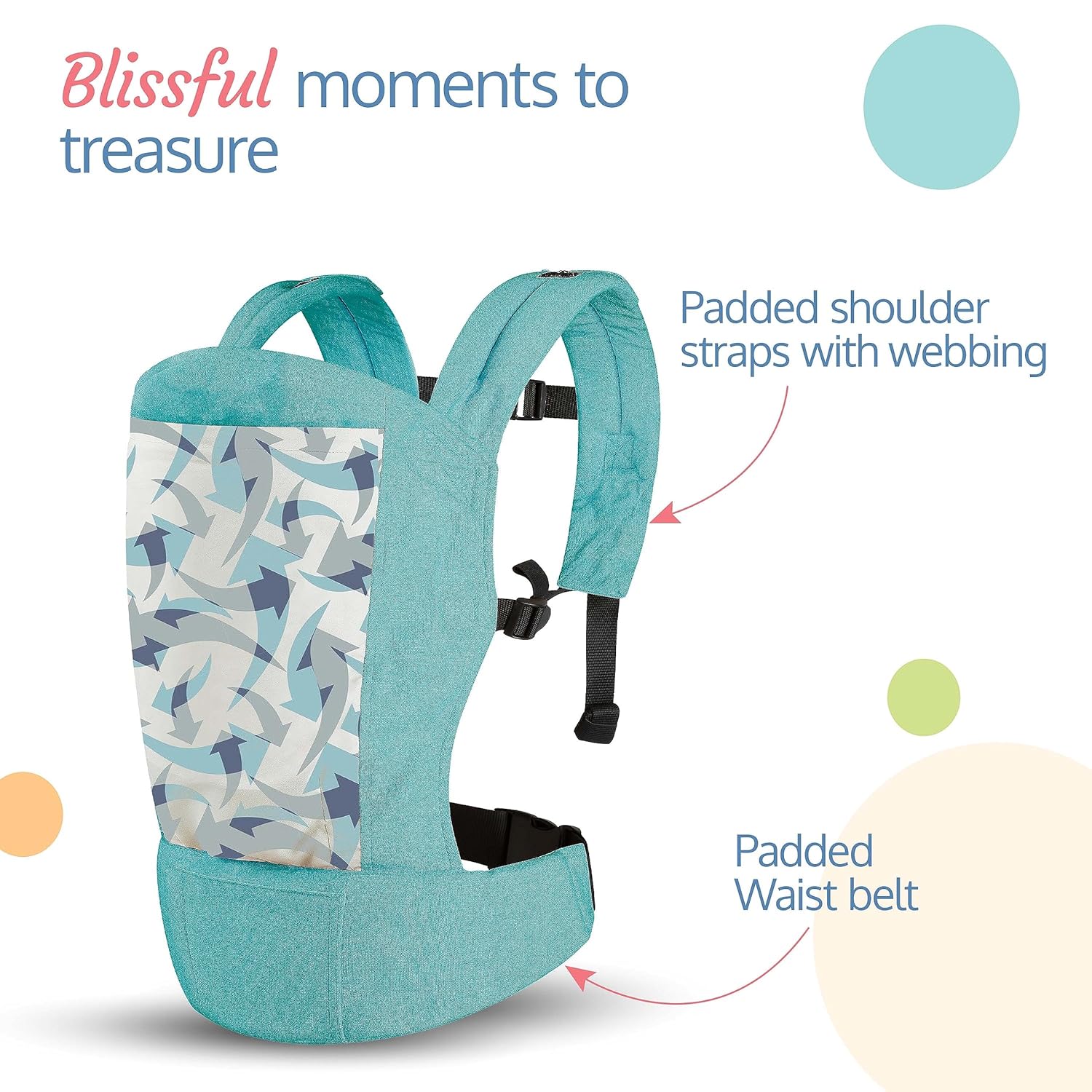 LuvLap / Babyhug Soft Structured Baby Carrier view 2