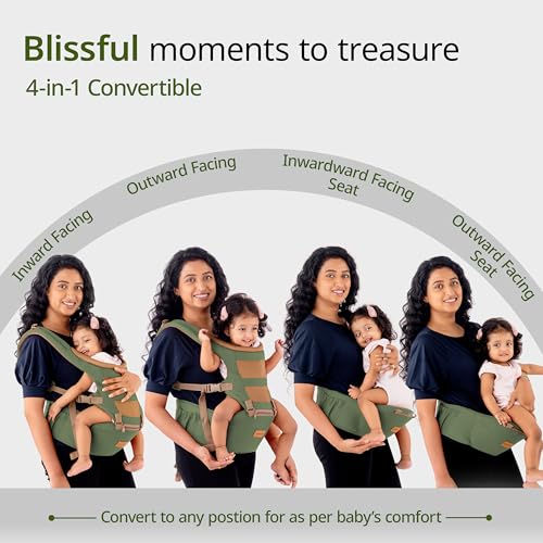 LuvLap Royal Hip Seat Baby Carrier view 3