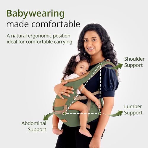 LuvLap Royal Hip Seat Baby Carrier view 5