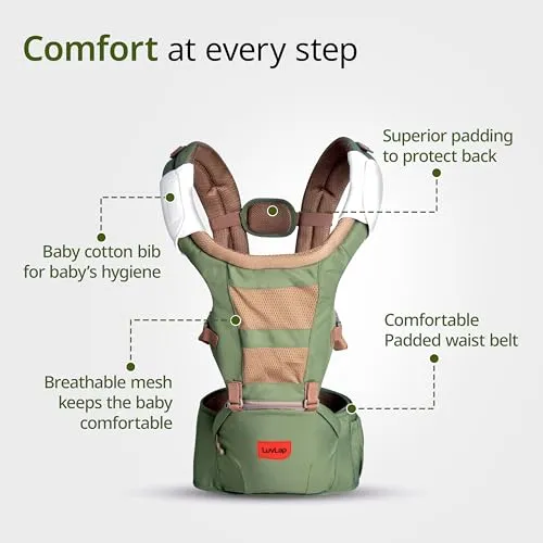 Hip-Seat Baby Carrier (Back Support) view 6