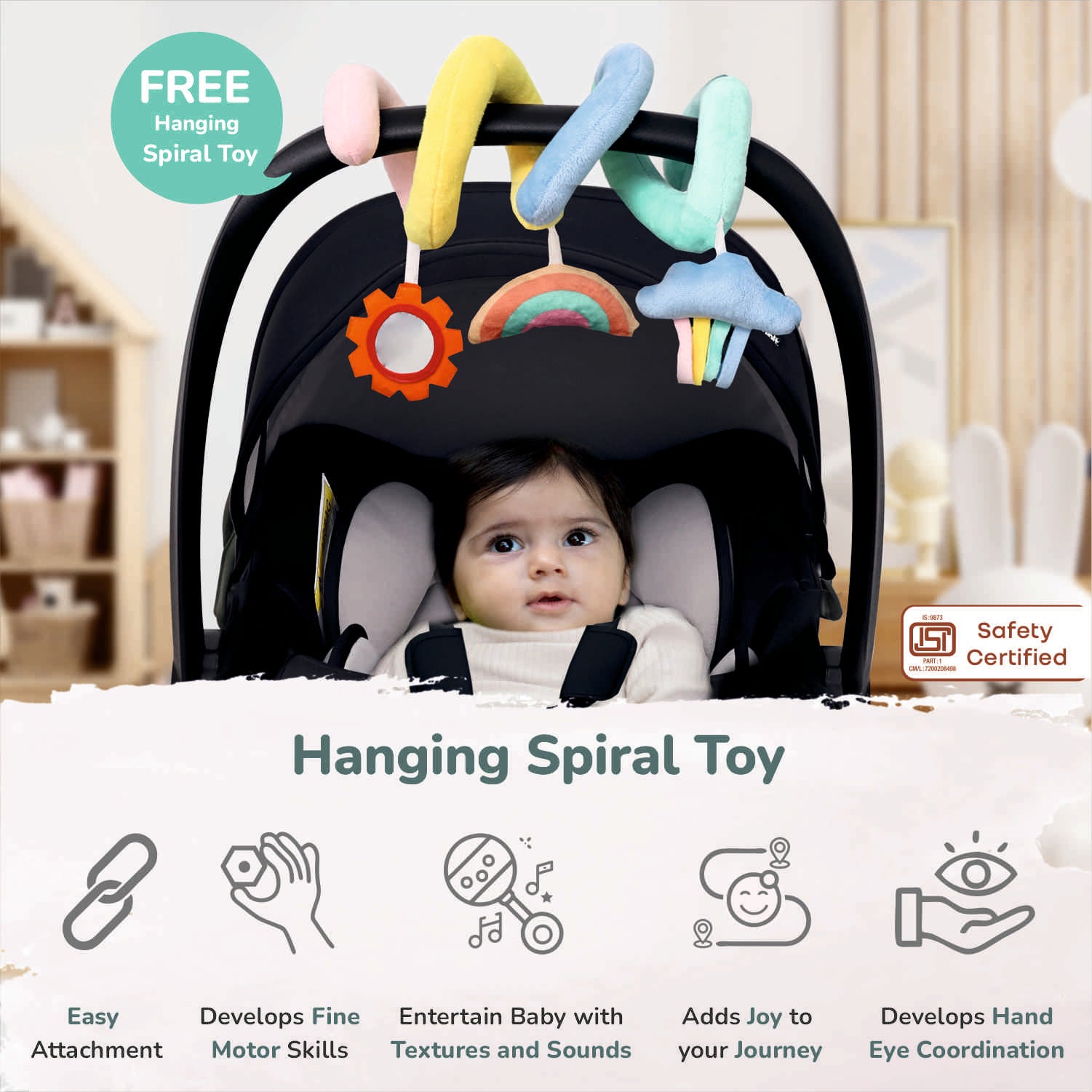 Newborn Carry Cot & Car Seat view 3