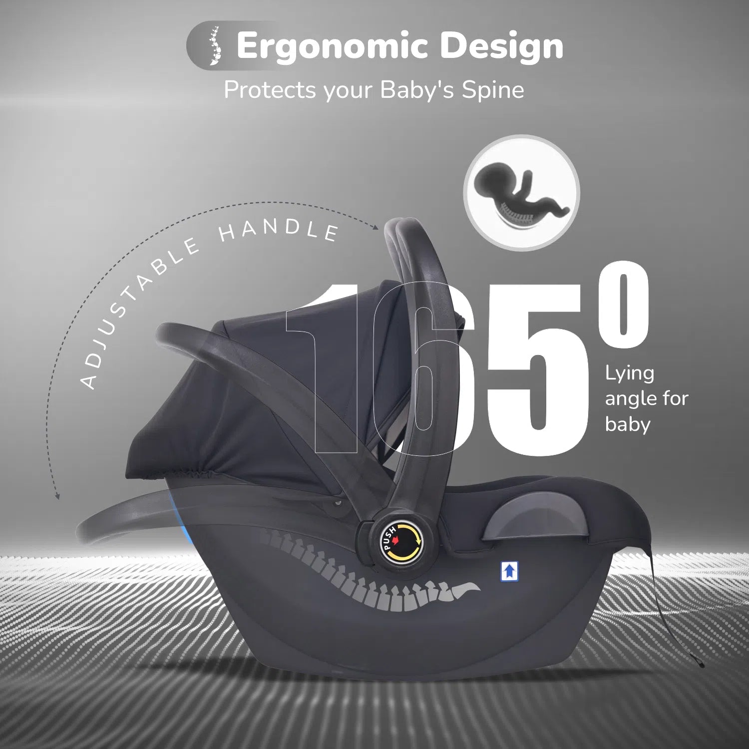 Newborn Carry Cot & Car Seat view 5