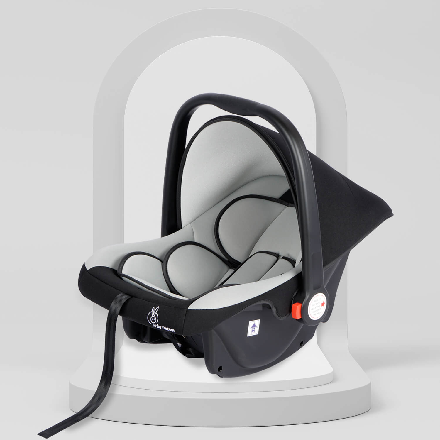 R for Rabbit Picaboo Infant Carrycot Cum Car Seat view 4