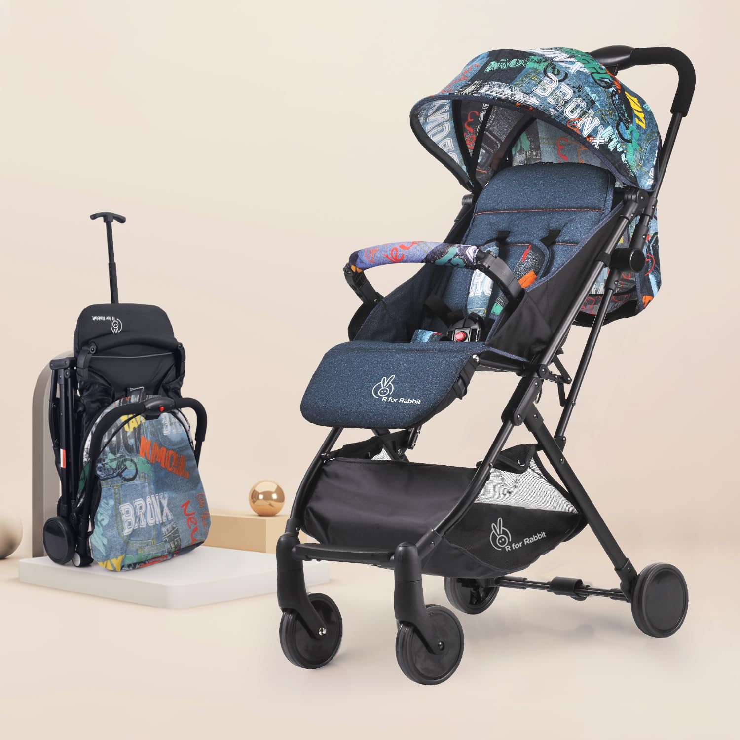 R for Rabbit Pocket / Street Smart Compact Stroller view 2